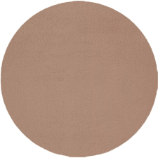  Modern szőnyeg Palm Plüss (Dark Beige) Kerek 160cm Sötét Bézs lakástextília