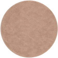  Modern szőnyeg Palm Plüss (Dark Beige) Kerek 67cm Sötét Bézs lakástextília