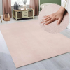  Modern szőnyeg Palm Plüss (Pink) 240x330cm Púder