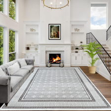 Modern szőnyeg Porto Lux 5934 (Cream-Brown) 80x150cm Krém-Barna lakástextília