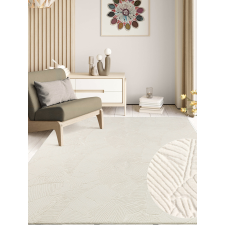  Modern szőnyeg Rio 3D Garden (Cream) 80x150cm Krém lakástextília