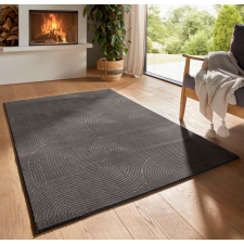 Modern szőnyeg Rio 3D Joy (Antracit) 200x280cm Sötét Szürke lakástextília