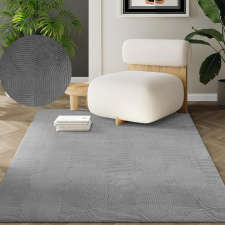 Modern szőnyeg Rio 3D Joy (Grey) 80x150cm Szürke lakástextília