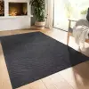  Modern szőnyeg Rio 3D Lorey (Antracit) 240x330cm Sötét Szürke