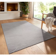  Modern szőnyeg Rio 3D Lorey (Gray) 150x220cm Szürke lakástextília