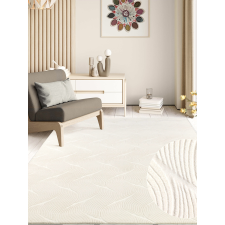  Modern szőnyeg Rio 3D Orla (Cream) 60x110cm Krém lakástextília