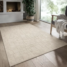  Modern szőnyeg Rio 3D Random (Beige) 240x330cm Bézs lakástextília