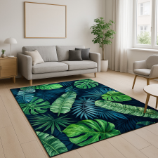  Modern szőnyeg Tibet Zöld Pálmás 160x220cm lakástextília
