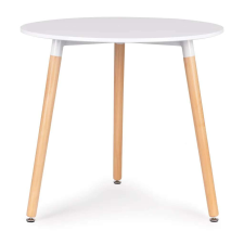 ModernHome Modern fa asztal a nappali-konyhába 80cm bútor