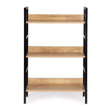 ModernHome Polcos Szekrény LOFT - Modern Fémvázas, 3 Polcos Dizájn CWJ602893CL bútor