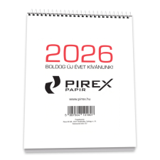 MODUL ART BT. Pirex asztali naptár (21-es, 2026. év) naptár, kalendárium