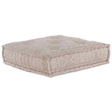  Moduláris Puff - Világosbarna, 70x70x36 cm, Szövet bútor