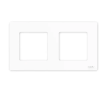 MOES Wall Frame, EU series, 2p, White