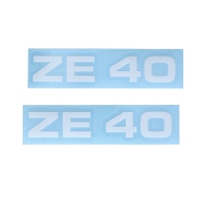  MOGA matrica készlet 2 részes szélesség 95mm magasság 17mm mopedhez információs címke