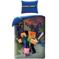 Mojang Minecraft ágyneműhuzat Steve and Alex 140×200cm, 70×90 cm lakástextília