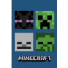 Mojang Minecraft Hostile Mobs polár takaró, pléd 100x150 cm Nr4