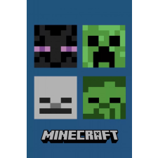 Mojang Minecraft Hostile Mobs polár takaró, pléd 100x150 cm Nr4 lakástextília