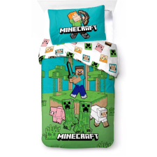 Mojang Minecraft Jungle Explore ágyneműhuzat 140×200cm, 70×90 cm lakástextília