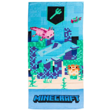 Mojang Minecraft Trident fürdőlepedő, strand törölköző 70x140 cm lakástextília