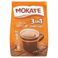 Mokate 3in1 Brown Sugar azonnal oldódó kávéspecialitás 10 db 170 g kávé