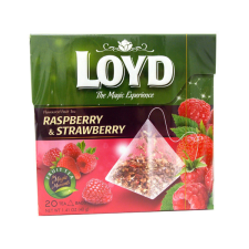 Mokate Hungary Intern. Kft Loyd piramis tea 20*2g Eper-málna tea