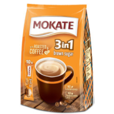 Mokate instant kávé 3in1 10*17g Gold (Barna cukorral) Új kávé