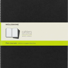 Moleskine Jegyzetfüzet Cahier 3 Darab Qp323 Fekete Xl Sima (MS-705038) füzet
