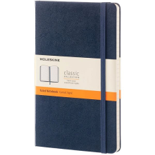 Moleskine L, kemény borító, vonalas, kék füzet
