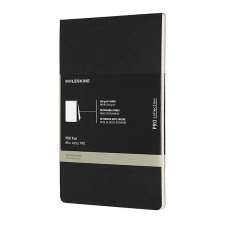 Moleskine Professional L, vonalas, fekete füzet