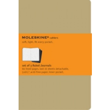  Moleskine Ruled Cahier L - Kraft Cover (3 Set) – Moleskine idegen nyelvű könyv