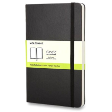 Moleskine S, keményfedeles, sima, fekete füzet