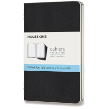 Moleskine S, pontozott, fekete - 3 db füzet