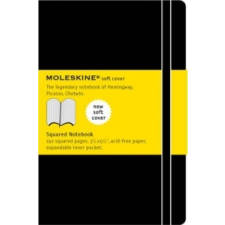  Moleskine Soft Cover Pocket Squared Notebook Black – Moleskine naptár, kalendárium