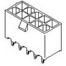 MOLEX Beépíthető stift sor (standard) 44472-0454 1 db Tray (44472-0454) villanyszerelés