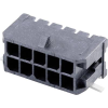 MOLEX Beépíthető stift sor (standard) Pólusok száma 10 Raszterméret: 3 mm 430451010 1 db Tape on Full reel (430451010)