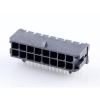 MOLEX Beépíthető stift sor (standard) Pólusok száma 16 Raszterméret: 3.00 mm 430451602 1 db Tray (430451602)