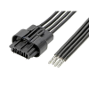 MOLEX Hüvelyház kábel Pólusok száma 4 Raszterméret: 3.60 mm 2166211042 1 db (2166211042)