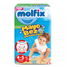 MOLFIX úszópelenka, méret: 4-5 (9-15 kg), 11 db pelenka