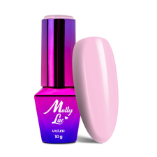 MollyLac Glamour Női Hibrid Körömlakk 2 Girlish Roses, 10 g lakk zselé