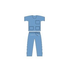  Mölnlycke Bázis zsilipruha kétrészes kék S 1db gyógyászati segédeszköz