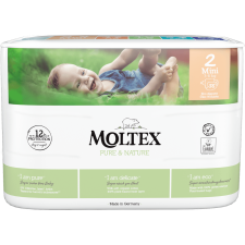 Moltex Pelenka Pure & Nature Mini 3-6 kg - gazdaságos csomagolás (4 x 38 db) pelenka
