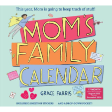  Mom's Family Wall Calendar 2024 – Workman Calendars naptár, kalendárium