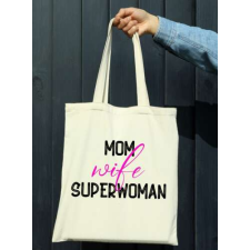  Mom, wife, superwoman-szatyor ajándéktárgy