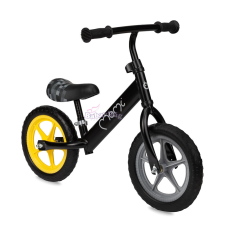  Momi Fleet futóbicikli - fekete lábbal hajtható járgány