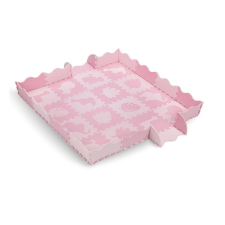 MoMi Puzzle játékszőnyeg 150x150 cm, Momi Zawi - rózsaszín játszószőnyeg