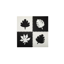 MoMi Puzzle játszószőnyeg 120x120 cm Momi, Feli - Fekete játszószőnyeg