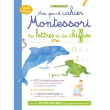  Mon grand cahier MONTESSORI des lettres et des chiffres idegen nyelvű könyv