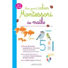  Mon grand cahier Montessori des maths idegen nyelvű könyv