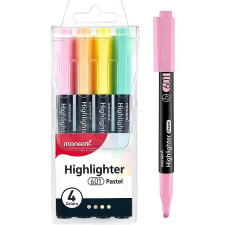 MONAMI 601 - 4, pasztell, 4 db-os készlet filctoll, marker