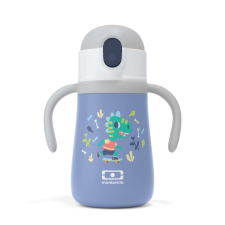 Monbento Stram Dino Gyerek Itatópohár Termosz 360ml - Kék itatópohár